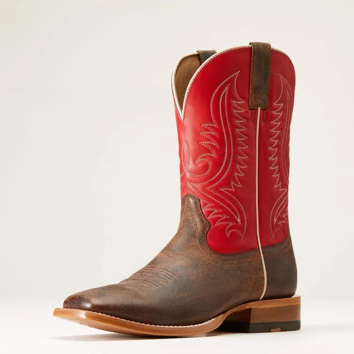 Circuit Paxton Cowboy Boot Chestnut Brown Men Ariat Western Boots