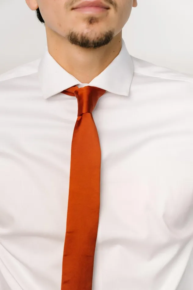 Classic Satin Tie Spice Women Baltic Born Ties