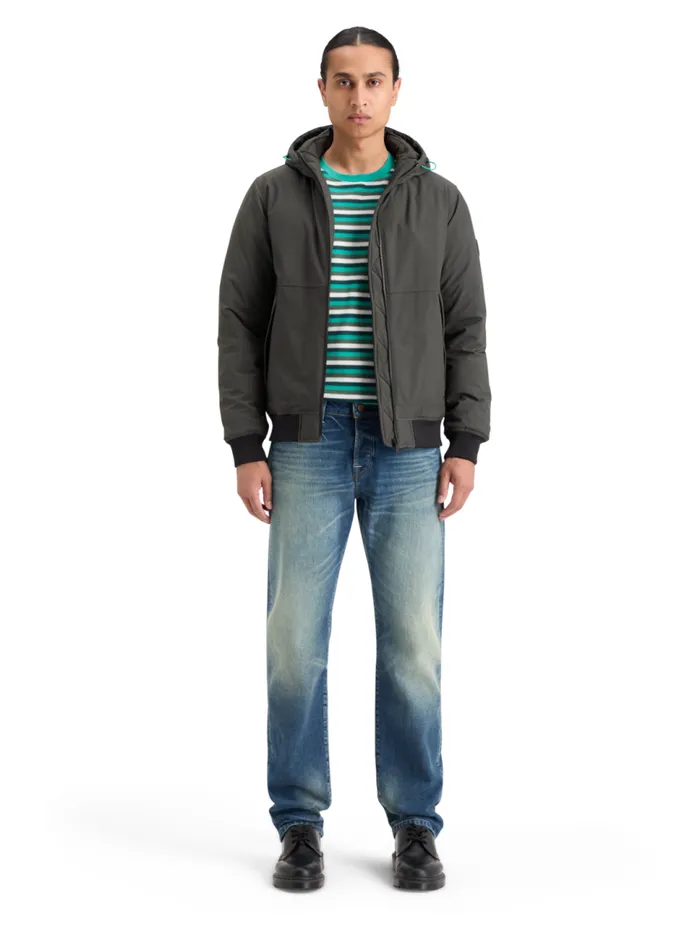 CLASSIC STRETCH HOODED SOFTSHELL Vinyl Men Scotch and Soda Jackets and Coats