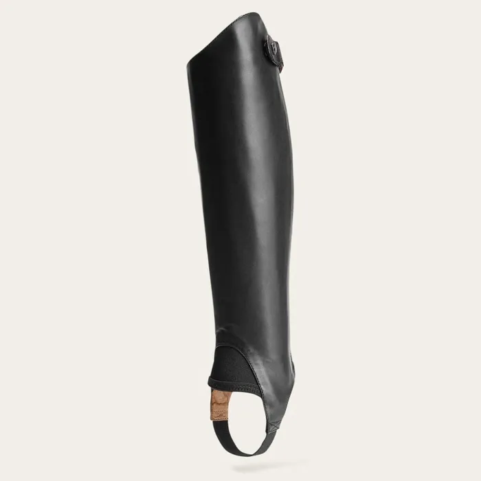 Close Contour Chap Half Chap Black MenWomen Ariat English Riding Boots