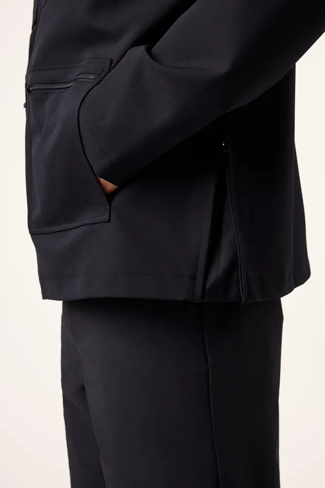 Coats and Jackets Men Fila 4 Pocket Tour Jacket 001 Black Coats and Jackets Men Fila 4 Pocket Tour Jacket 001 Black