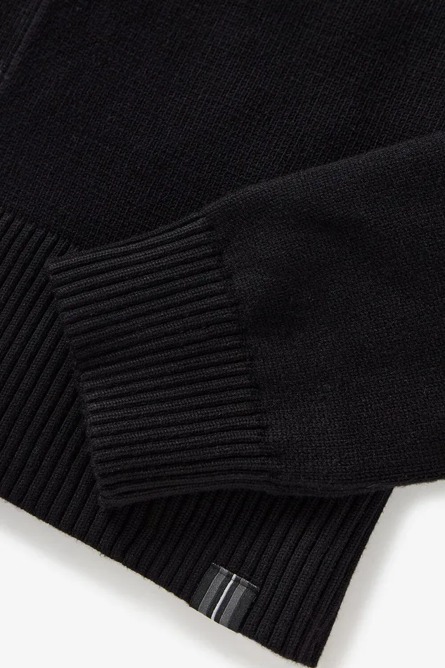 Coats and Jackets Women Fila Baseline Cardigan 001 Black Coats and Jackets Women Fila Baseline Cardigan 001 Black
