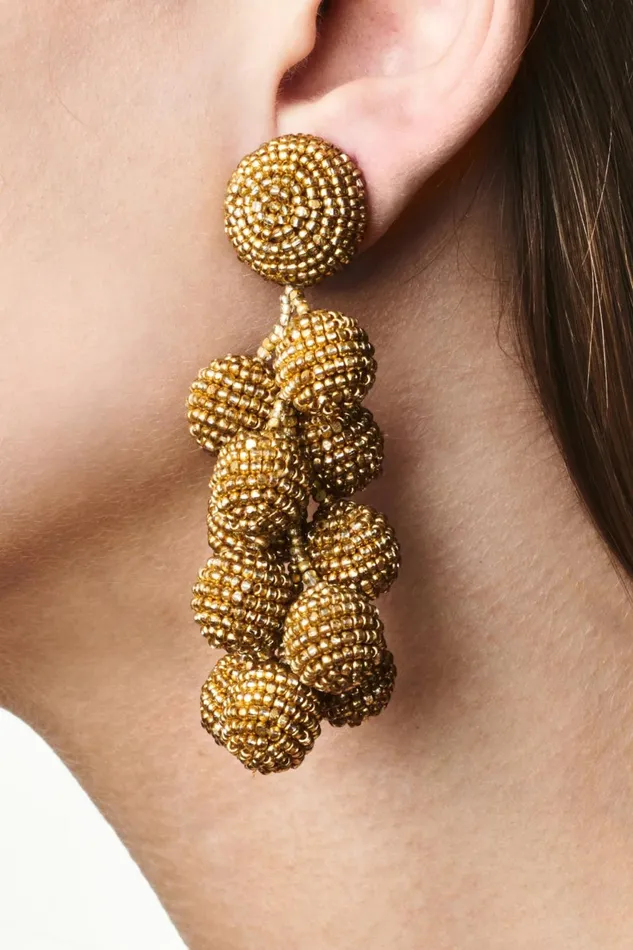 Coconuts Earrings 8211 Smooth Beads Women Sachin and Babi Earrings