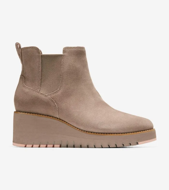 Cole Haan Boots and Booties Women Women039s ZERGRAND City Wedge Boot Brown