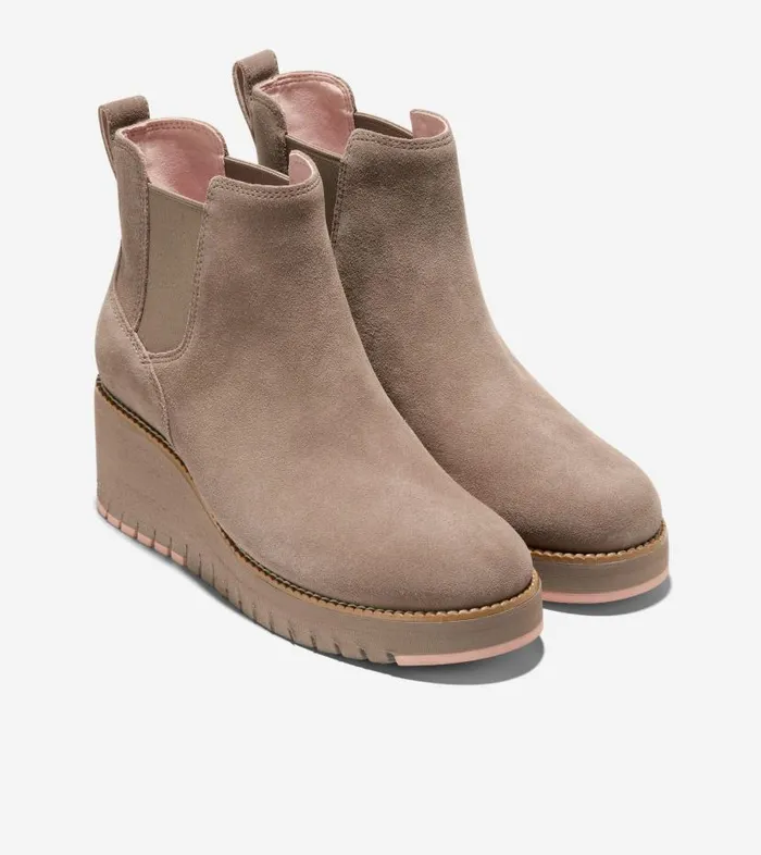 Cole Haan Boots and Booties Women Women039s ZERGRAND City Wedge Boot Brown Cole Haan Boots and Booties Women Women039s ZERGRAND City Wedge Boot Brown