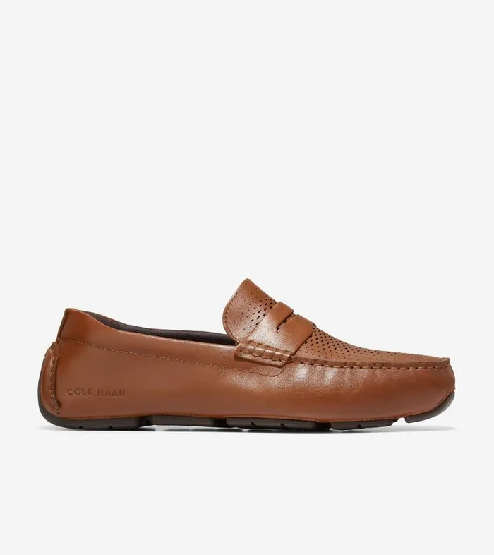 Cole Haan Dress Shoes Men Men039s Grand Laser Penny Driver Brown