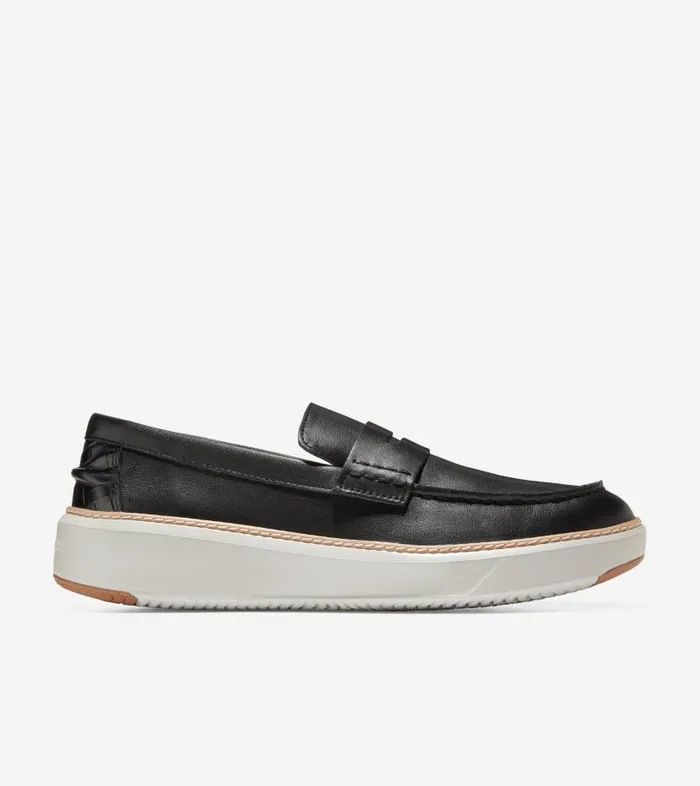 Cole Haan Loafers and Drivers Men Men039s GrandPr Topspin Penny Loafer Black