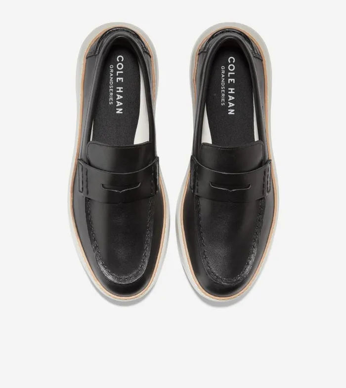 Cole Haan Loafers and Drivers Men Men039s GrandPr Topspin Penny Loafer Black Cole Haan Loafers and Drivers Men Men039s GrandPr Topspin Penny Loafer Black