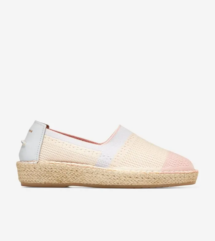 Cole Haan Loafers and Drivers Women Women039s Cloudfeel Espadrille Loafer Beige