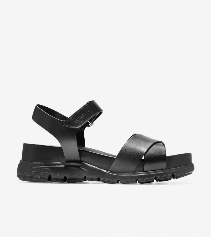 Cole Haan Sandals Women Women039s ZERGRAND Crisscross Sandal Black