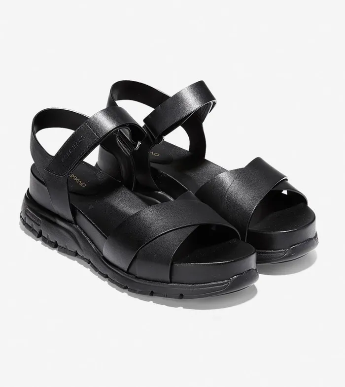 Cole Haan Sandals Women Women039s ZERGRAND Crisscross Sandal Black Cole Haan Sandals Women Women039s ZERGRAND Crisscross Sandal Black