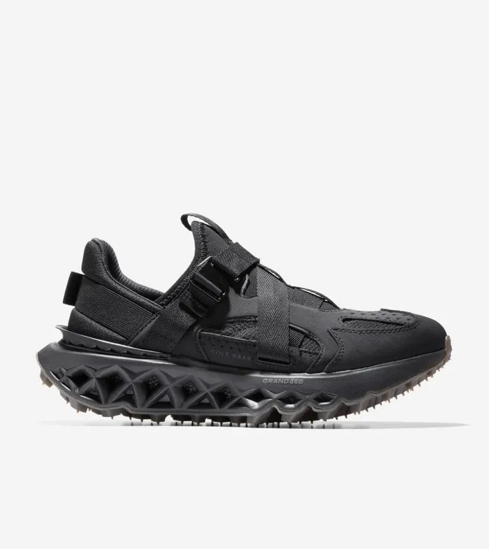 Cole Haan Sneakers Women Women039s 5ZERGRAND Monk Strap Running Shoe Black