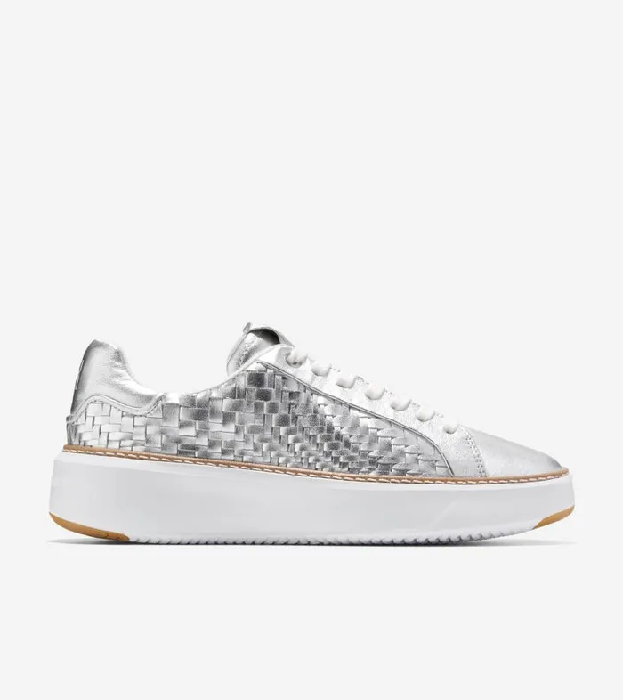 Cole Haan Sneakers Women Women039s GRANDPR TOPSPIN SNEAKER Silver