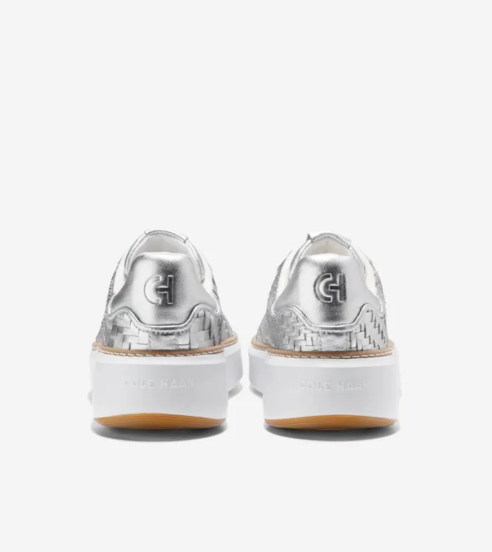 Cole Haan Sneakers Women Women039s GRANDPR TOPSPIN SNEAKER Silver Cole Haan Sneakers Women Women039s GRANDPR TOPSPIN SNEAKER Silver