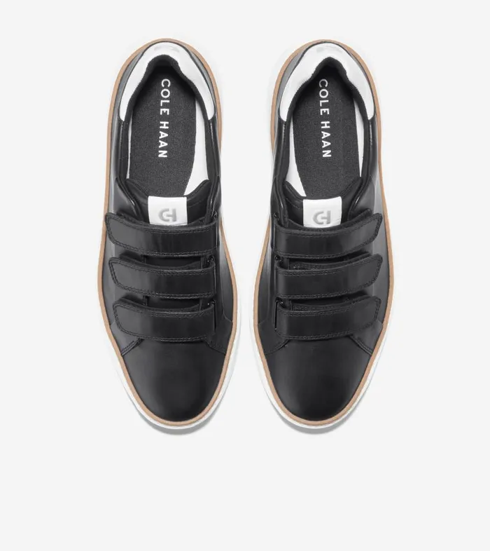 Cole Haan Sneakers Women Women039s GrandPr Topspin Triple Strap Sneakers Black