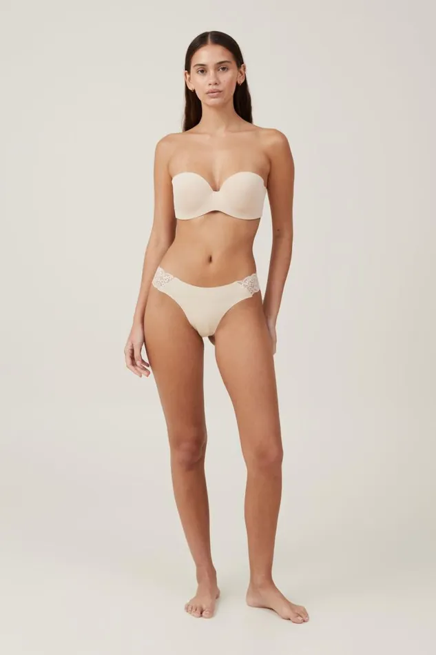 Cotton On Bras Everyday Strapless Lightly Lined TShirt Bra Frappe 8211 Women Cotton On Bras Everyday Strapless Lightly Lined TShirt Bra Frappe 8211 Women