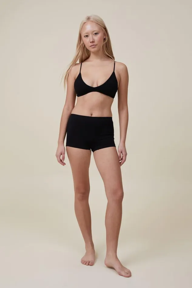 Cotton On Bras Seamless Triangle Padded Bralette Black 8211 Women Cotton On Bras Seamless Triangle Padded Bralette Black 8211 Women