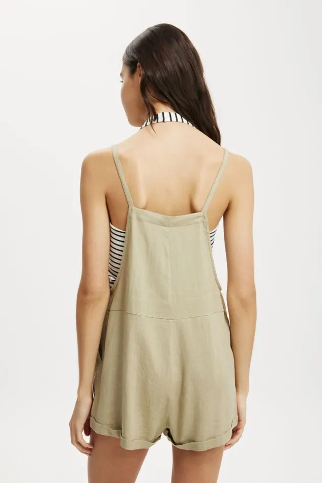 Cotton On Dresses Addison Beach Playsuit Desert Sage 8211 Women