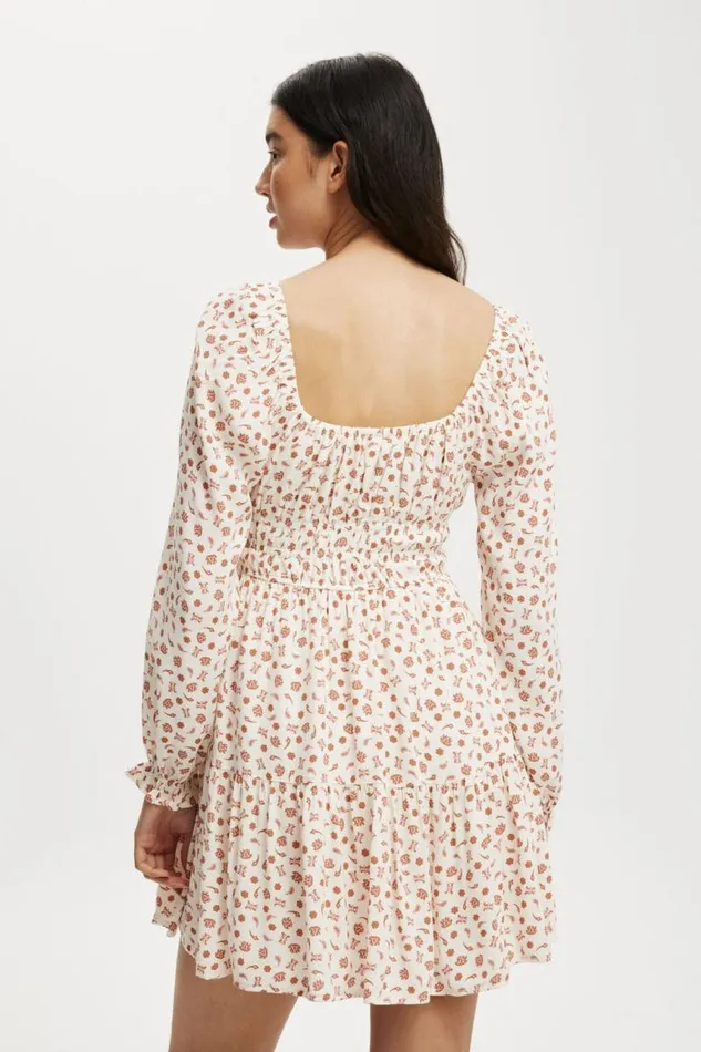 Cotton On Dresses Valerie Long Sleeve Mini Dress Paisley Ditsy Blondie 8211 Women Cotton On Dresses Valerie Long Sleeve Mini Dress Paisley Ditsy Blondie 8211 Women
