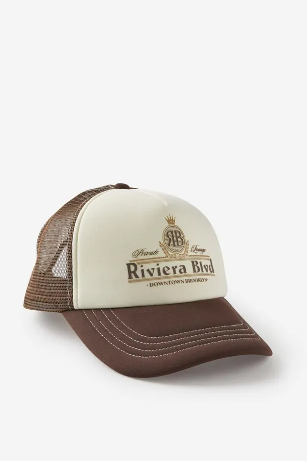 Cotton On Hats and Beanies Trucker Hat Chocolateboneriviera Blvd 8211 Men