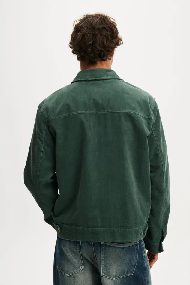 Cotton On Jackets Garage Jacket Vintage Teal 8211 Men