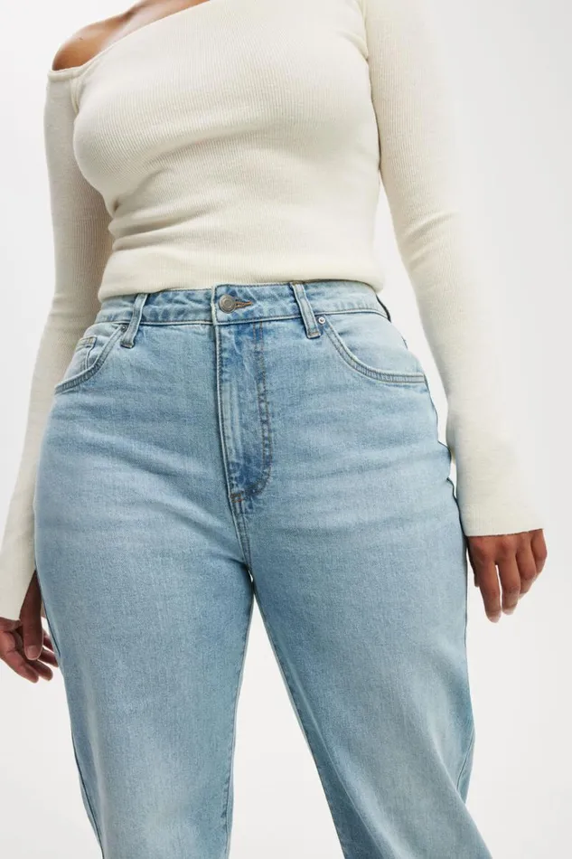 Cotton On Jeans Curvy Stretch Straight Jean Cloud Blue 8211 Women Cotton On Jeans Curvy Stretch Straight Jean Cloud Blue 8211 Women