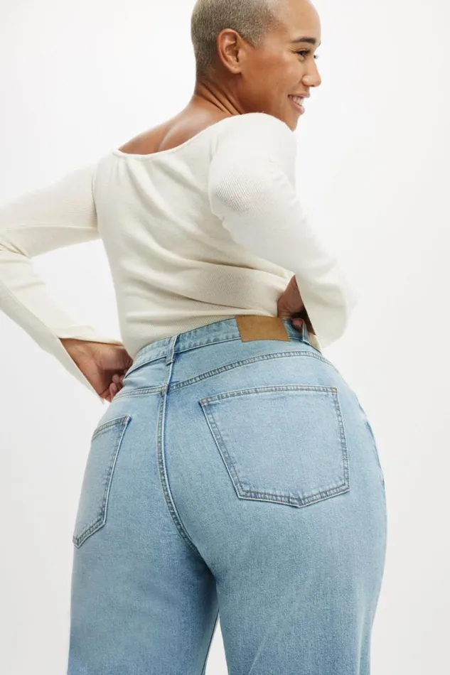 Cotton On Jeans Curvy Stretch Straight Jean Cloud Blue 8211 Women Cotton On Jeans Curvy Stretch Straight Jean Cloud Blue 8211 Women