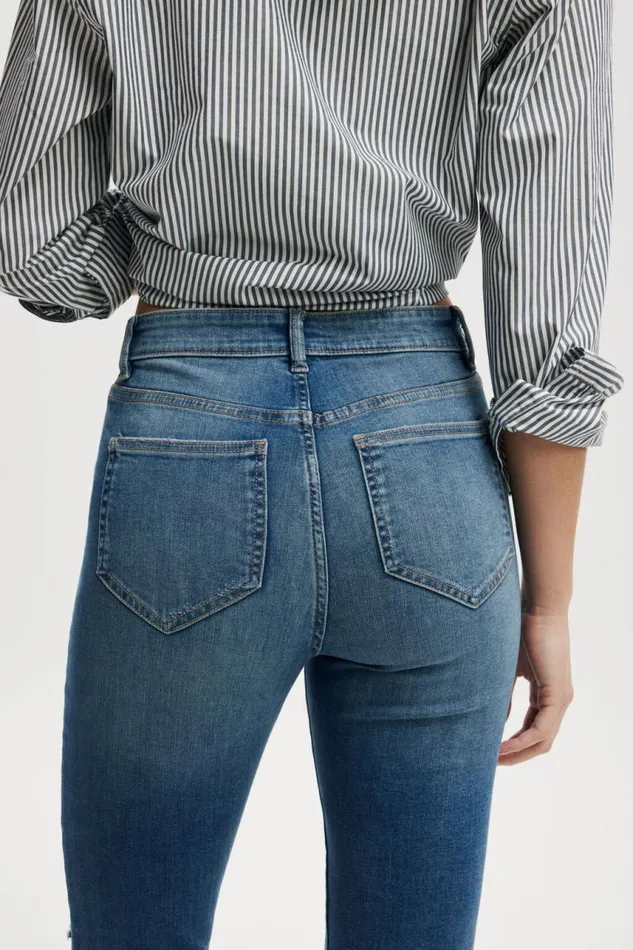 Cotton On Jeans High Rise Skinny Jean Freshwater Blue Rip 8211 Women Cotton On Jeans High Rise Skinny Jean Freshwater Blue Rip 8211 Women