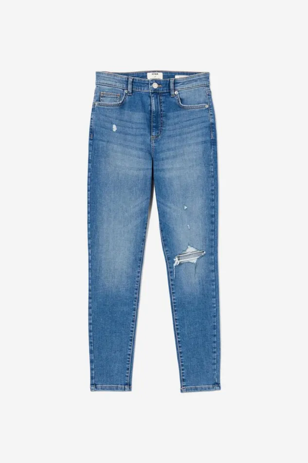 Cotton On Jeans High Rise Skinny Jean Freshwater Blue Rip 8211 Women Cotton On Jeans High Rise Skinny Jean Freshwater Blue Rip 8211 Women