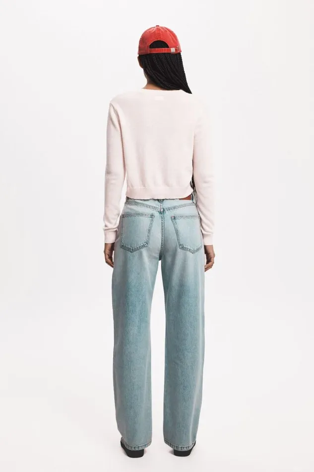 Cotton On Jeans Loose Straight Jean Bondi Blue 8211 Women Cotton On Jeans Loose Straight Jean Bondi Blue 8211 Women