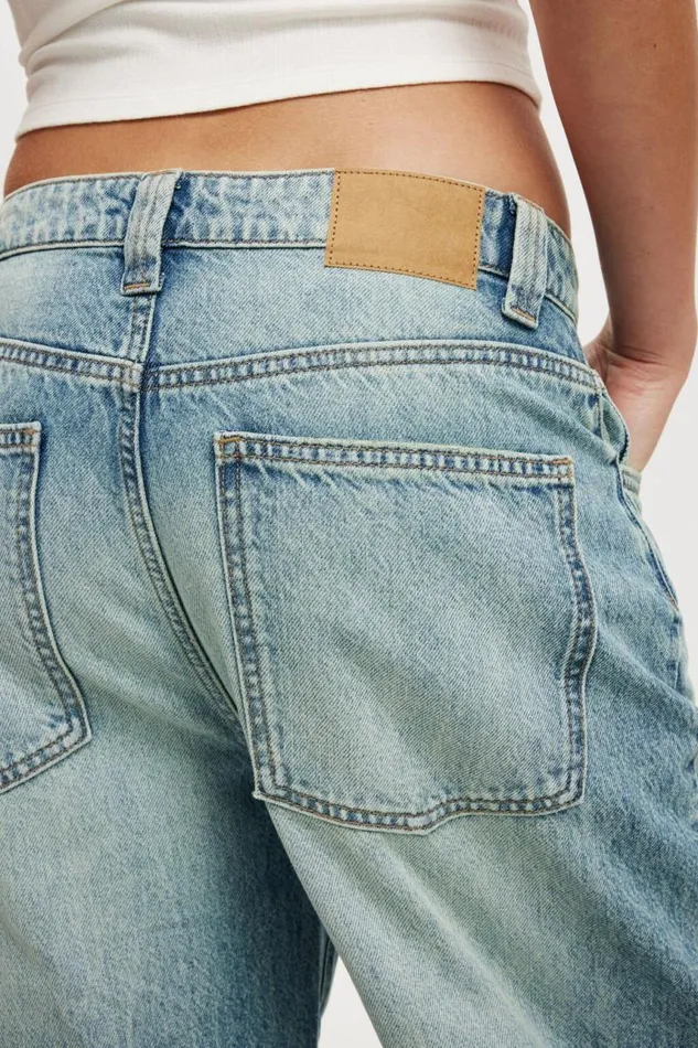 Cotton On Jeans Super Baggy Jean Canyon Blue 8211 Women Cotton On Jeans Super Baggy Jean Canyon Blue 8211 Women