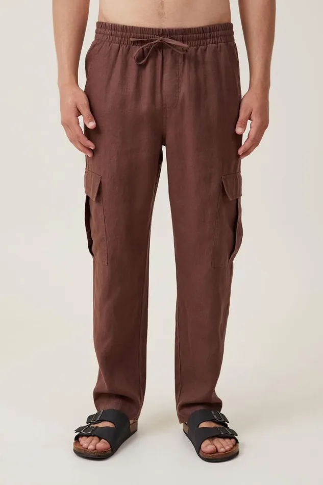 Cotton On Pants Cargo Linen Pant Chocolate Cargo 8211 Men Cotton On Pants Cargo Linen Pant Chocolate Cargo 8211 Men
