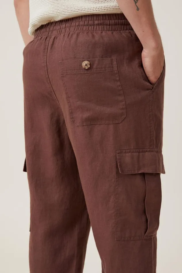 Cotton On Pants Cargo Linen Pant Chocolate Cargo 8211 Men Cotton On Pants Cargo Linen Pant Chocolate Cargo 8211 Men