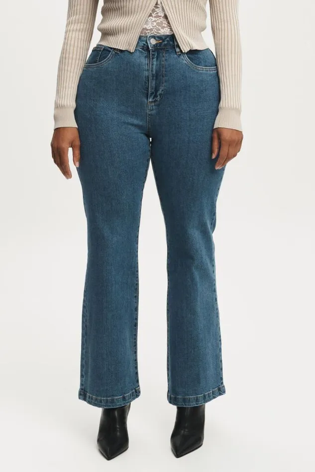 Cotton On Pants Curvy Stretch Bootcut Jean Sea Blue 8211 Women Cotton On Pants Curvy Stretch Bootcut Jean Sea Blue 8211 Women