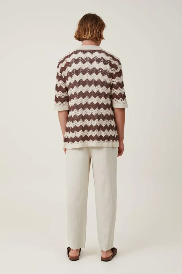 Cotton On Pants Linen Pleat Pant Oatmeal 8211 Men Cotton On Pants Linen Pleat Pant Oatmeal 8211 Men