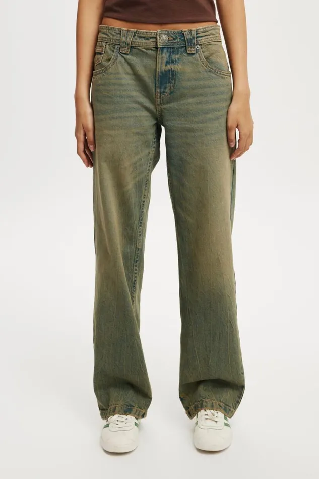 Cotton On Pants Low Rise Straight Jean Cliff Bluestitch 8211 Women Cotton On Pants Low Rise Straight Jean Cliff Bluestitch 8211 Women