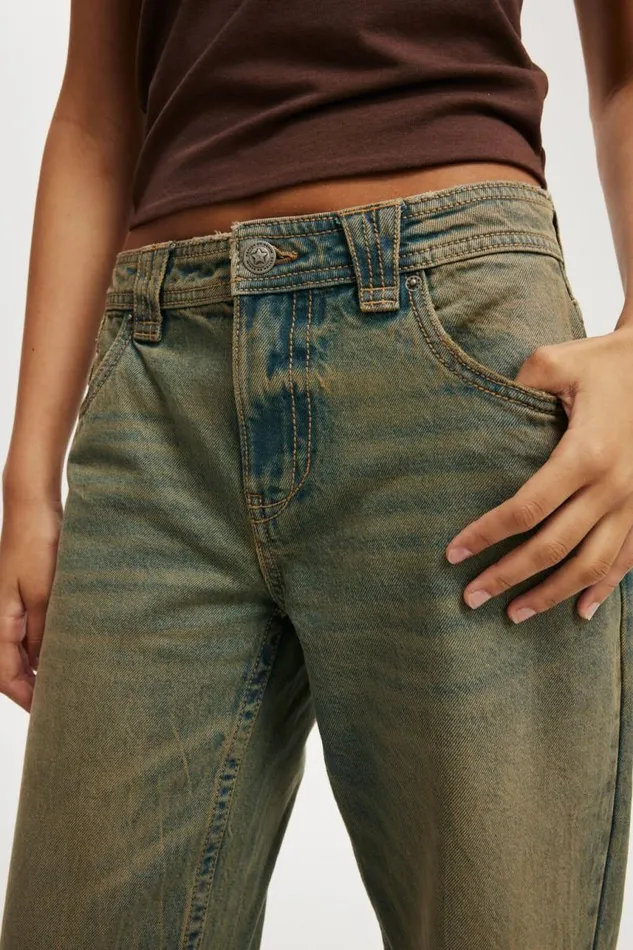 Cotton On Pants Low Rise Straight Jean Cliff Bluestitch 8211 Women Cotton On Pants Low Rise Straight Jean Cliff Bluestitch 8211 Women