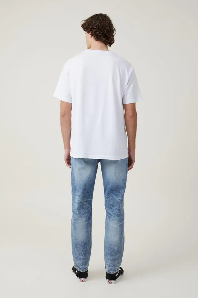 Cotton On Pants Slim Straight Jean West Blue Ripped 8211 Men Cotton On Pants Slim Straight Jean West Blue Ripped 8211 Men