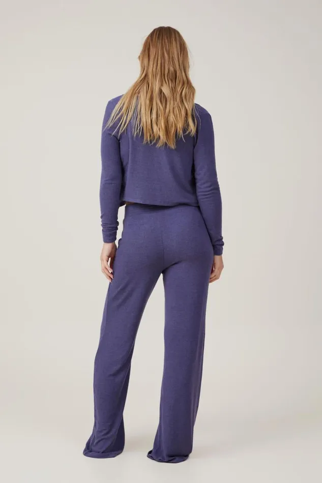 Cotton On Pants Super Soft V Front Pant Midnight Rain 8211 Women