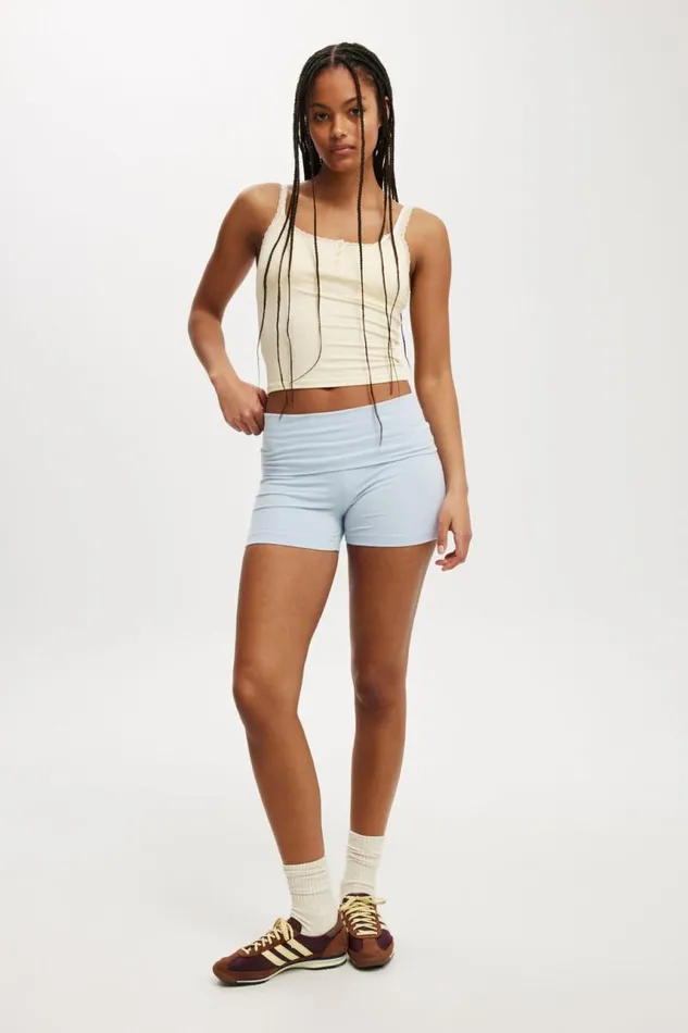Cotton On Shorts Bella Mini Short Coastal Blue 8211 Women