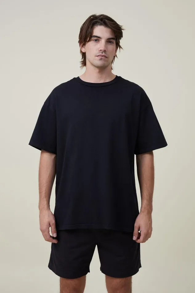 Cotton On Shorts Easy Short Black Texture 8211 Men Cotton On Shorts Easy Short Black Texture 8211 Men