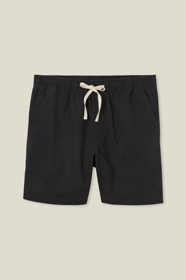 Cotton On Shorts Easy Short Black Texture 8211 Men Cotton On Shorts Easy Short Black Texture 8211 Men