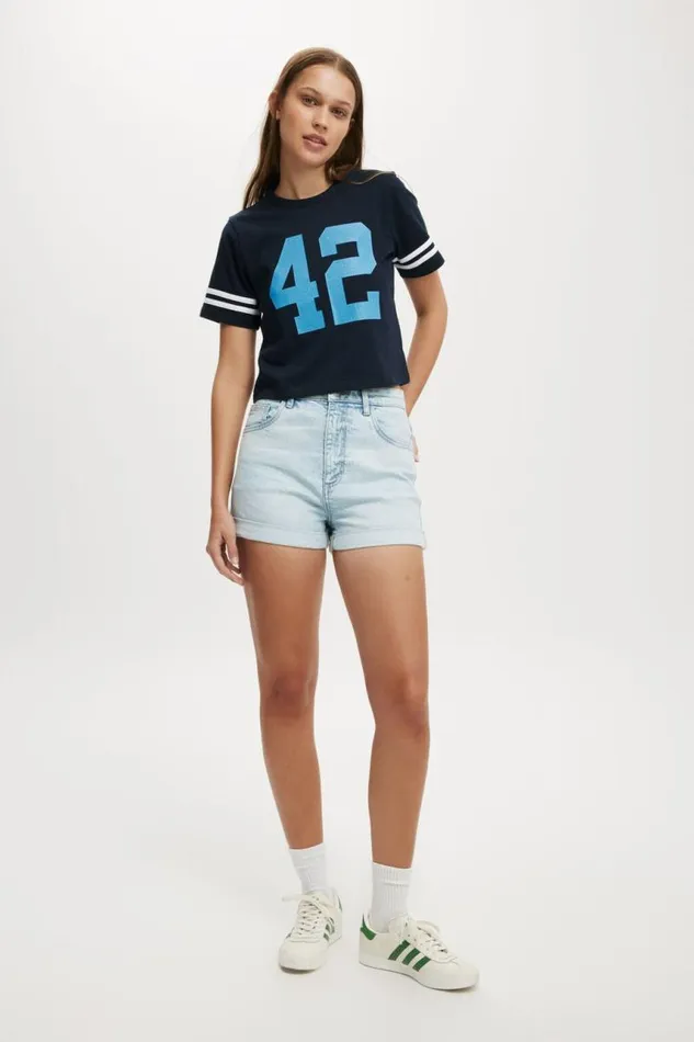 Cotton On Shorts High Rise Classic Stretch Denim Short Air Blue 8211 Women Cotton On Shorts High Rise Classic Stretch Denim Short Air Blue 8211 Women