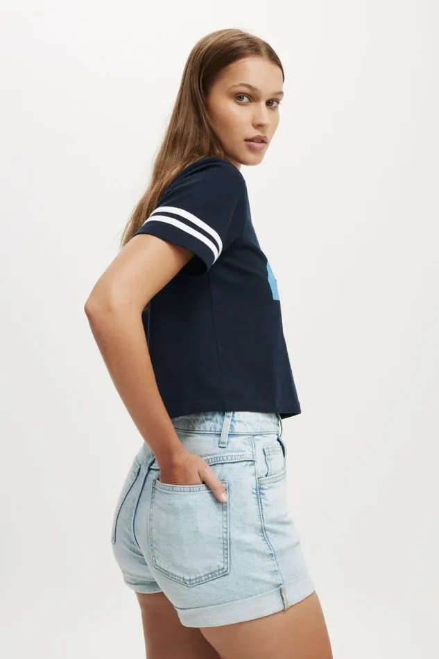 Cotton On Shorts High Rise Classic Stretch Denim Short Air Blue 8211 Women Cotton On Shorts High Rise Classic Stretch Denim Short Air Blue 8211 Women