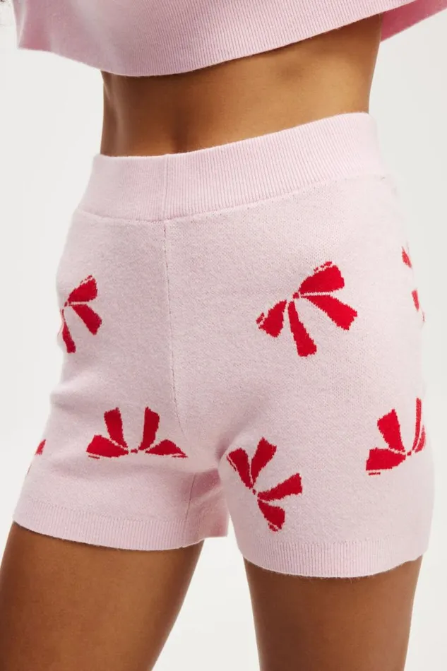 Cotton On Shorts Novelty Knitted Short French Fairytalebow 8211 Women Cotton On Shorts Novelty Knitted Short French Fairytalebow 8211 Women