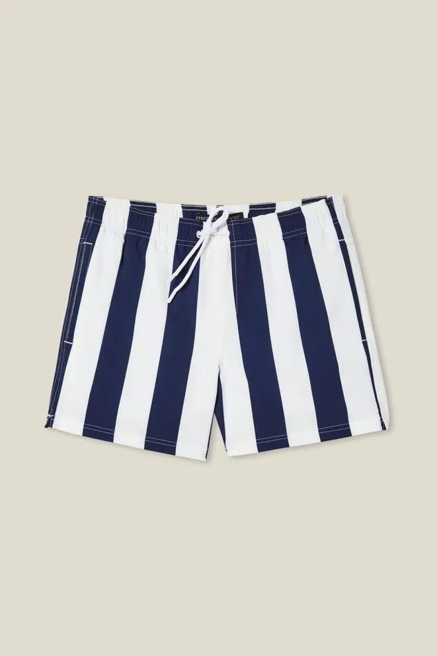 Cotton On Shorts Stretch Swim Short Navy Resort Stripe 8211 Men Cotton On Shorts Stretch Swim Short Navy Resort Stripe 8211 Men