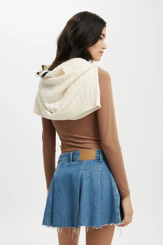 Cotton On Skirts Pleated Denim Mini Skirt Blue Haze 8211 Women Cotton On Skirts Pleated Denim Mini Skirt Blue Haze 8211 Women