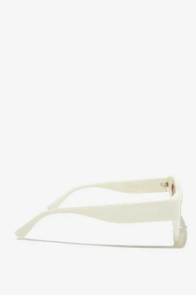 Cotton On Sunglasses Ciara Cat Eye Sunglasses Ecru 8211 Women Cotton On Sunglasses Ciara Cat Eye Sunglasses Ecru 8211 Women