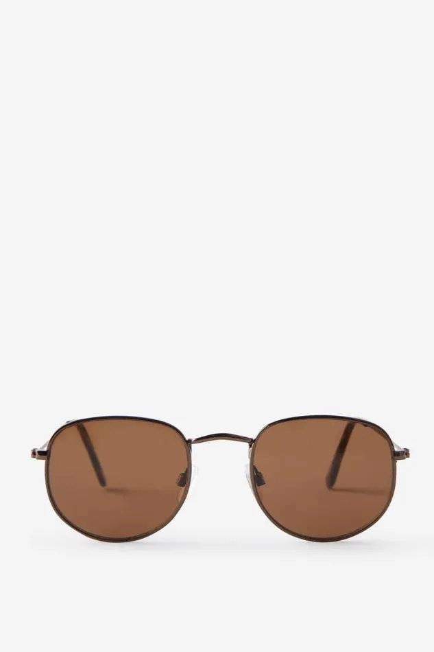 Cotton On Sunglasses Maria Metal Sunglasses Brownbrown 8211 Women