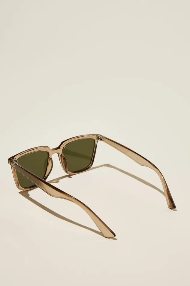Cotton On Sunglasses Newtown Sunglasses Brown Crystal Dark Green 8211 Men Cotton On Sunglasses Newtown Sunglasses Brown Crystal Dark Green 8211 Men